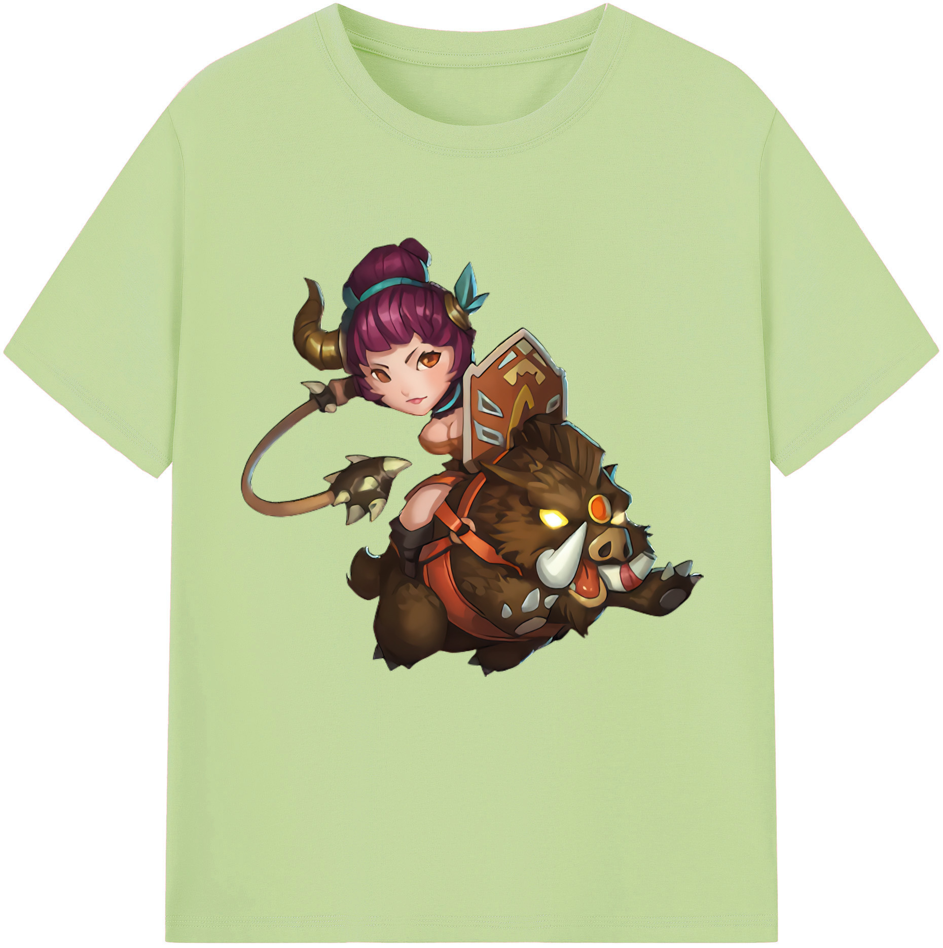 （画像用） リーグ・オブ・レジェンド League of Legends LOL 綿100％半袖Tシャツ（フロントプリント）